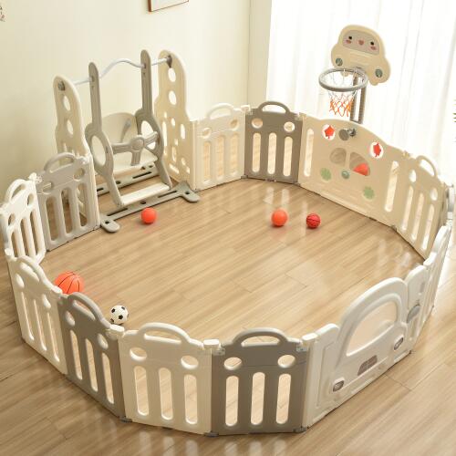 Playpens - 子供部屋 14枚セット 赤ちゃん プレイヤード 折りたたみベビーサークル ベビーサークル キッズ お誕生日