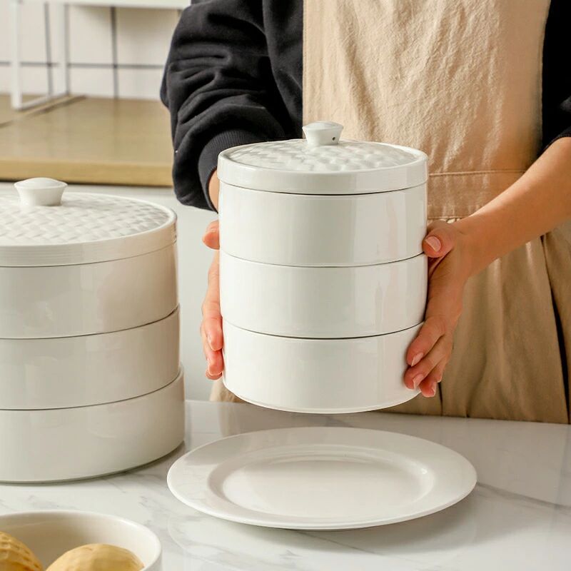 Other - セイロ 電子レンジ調理器 蒸玉 15cm 点心 22cm 電子レンジ 茶わん蒸し ヘルシー 蒸篭 温野菜 本格せいろ ご自宅用 中華せいろ おこわ 蒸し器 陶磁製 レストラン 小籠包 蓋付 蒸し料理 せいろ 手作り しゅうまい セット 陶磁器 蒸籠 飲茶