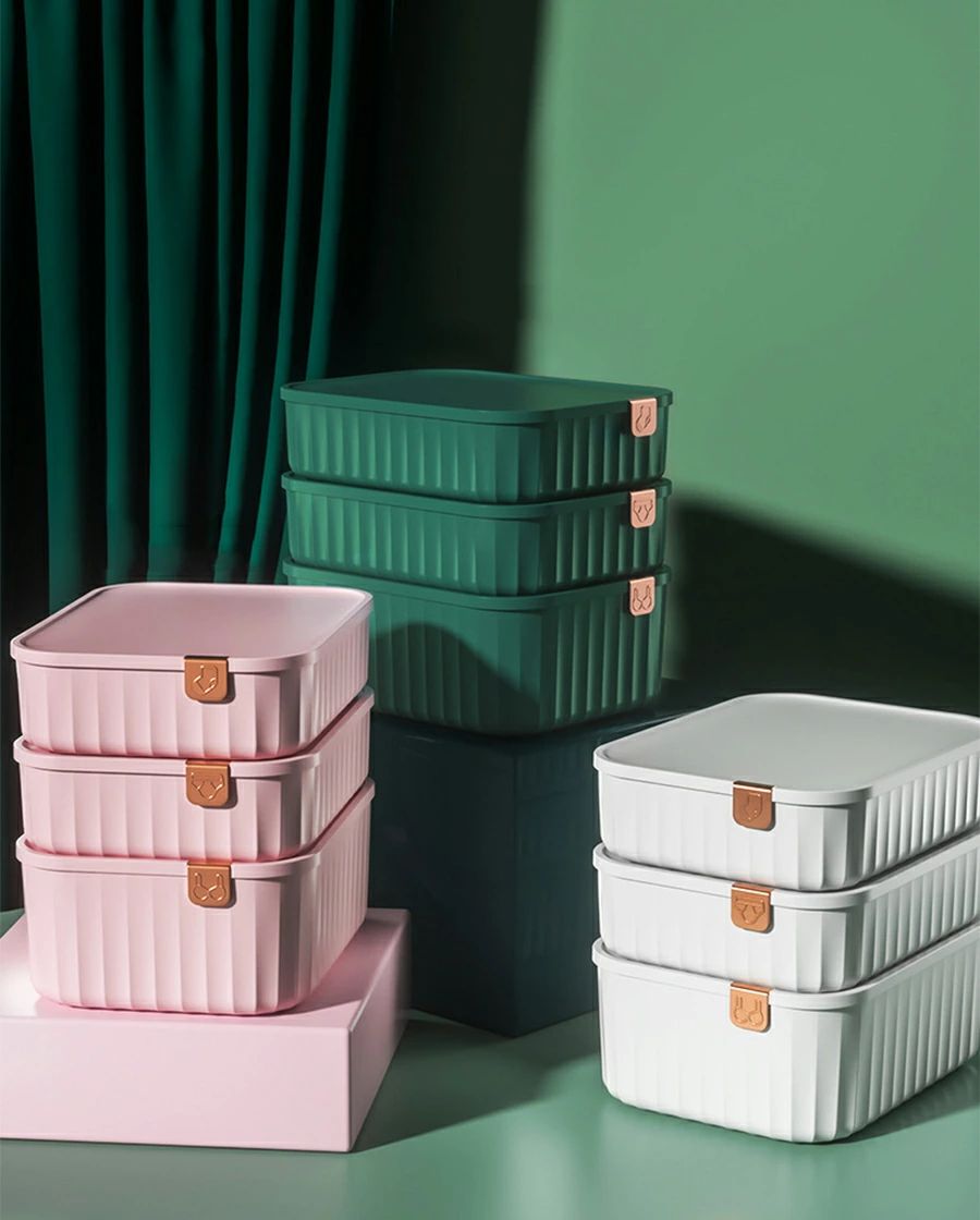 蓋付き ボックス おしゃれ 収納ボックス 防湿 靴下 ブラジ