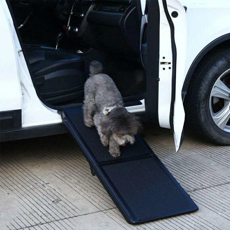 スロープ 安定して安定している ドッグスロープ 犬 ペットスロープ 犬用スロープ 車スロープ スロープ スロープ 折りたたみ収納 強力な耐荷重 屋外 犬 段差スロープ 犬 省スペース スロープ スロープ 滑り止め 段差