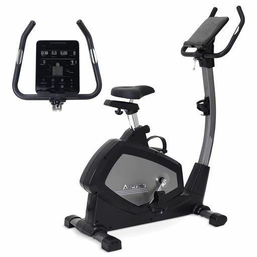 アルインコ(ALINCO)フィットネスバイクエアロバイクアドバンストバイク7218電磁負荷方式耐荷重135kgスポーツクラブ運動が出来るAFB7218静音サドル調整組立簡単心拍測定簡単移動タブレットト…