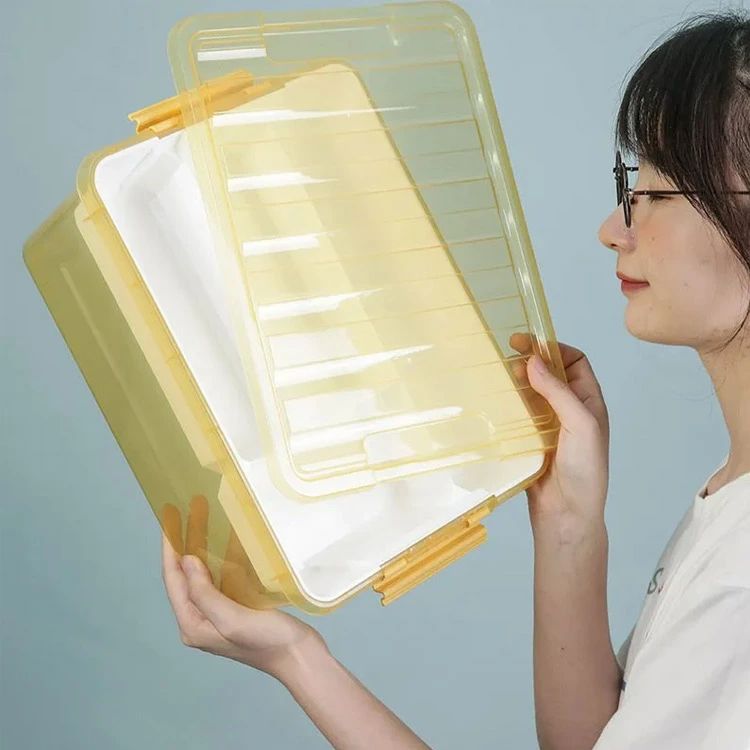 ケース 収納ケース 小物収納 プレゼント 取手 工具箱 ブロック ビーズ お片付け 収納ボックス ギフト パーツケース 収納 ストレージ おもちゃ箱 2段 ブロック プラスチック フタ付き 持ち運びやすい スタッキング 整理 小物入れ 収納 [2]