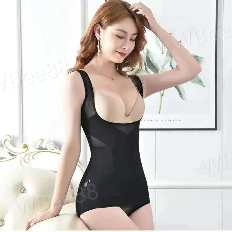 加圧インナー M ウエストニッパー コルセット 補正下着 レデイース 夏用 大きいサイズ 産後 3XL 2XL 腹筋 お腹 XL 女性 キャミソール 美ボデイ 引き締め バストアップ 2点セット ダイエット 4XL 加圧インナー 矯正下着 L doops-10027624 livemart サンプル画像3