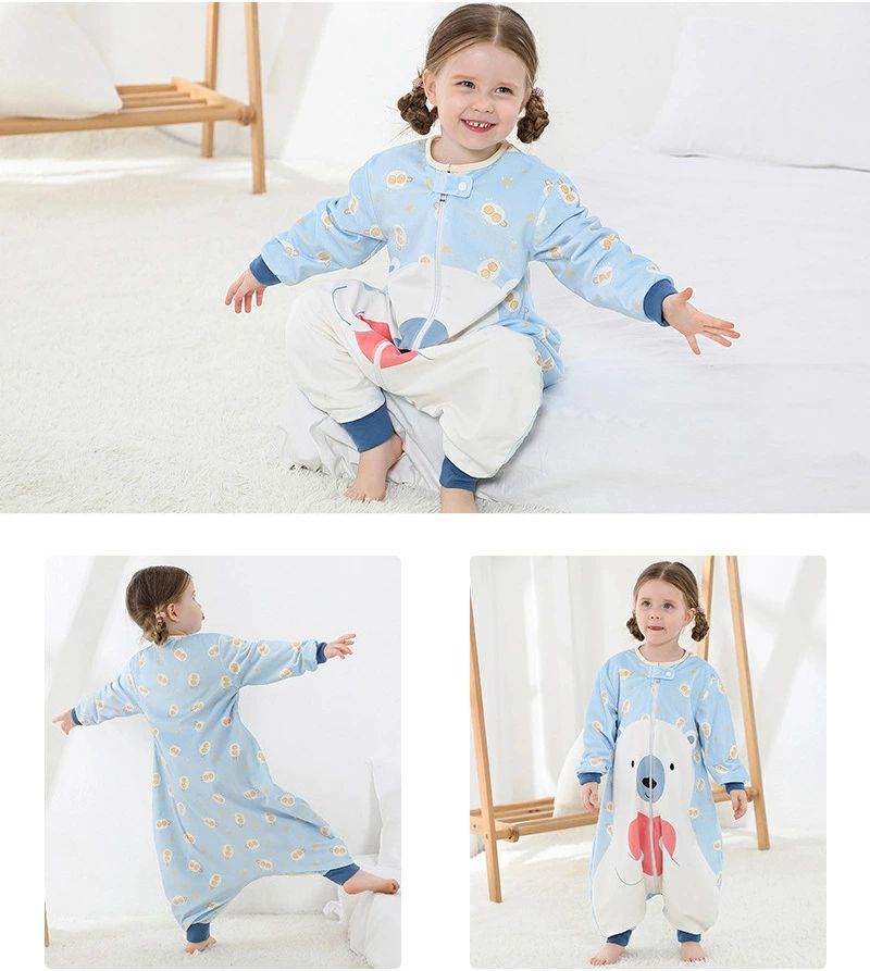 厚め 暖か 冬 子供服 S 柔らか 秋 パジャマ キッズ 暖か寝袋 プレゼント ベビー服 ...