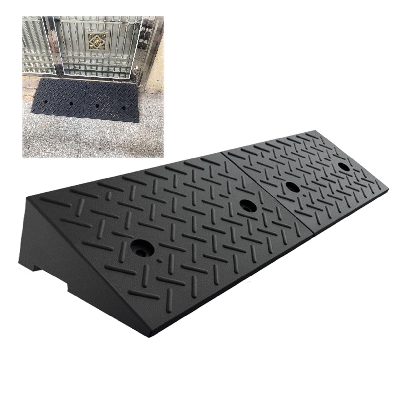 乐天商城 - 8cm 15cm 滑り止め 段差解消スロープ 介護 5cm 階段用スロープ 7cm ゴム製 自転車 玄関 14cm 17cm 12cm 駐車場 屋外 カースロープ プレート 段差プレート ハイステップ 18cm ゴム 13cm ガレージ 段差スロープ 11cm 段差解消 6cm 高さ 9cm 4cm バリアフリー 16cm 10cm