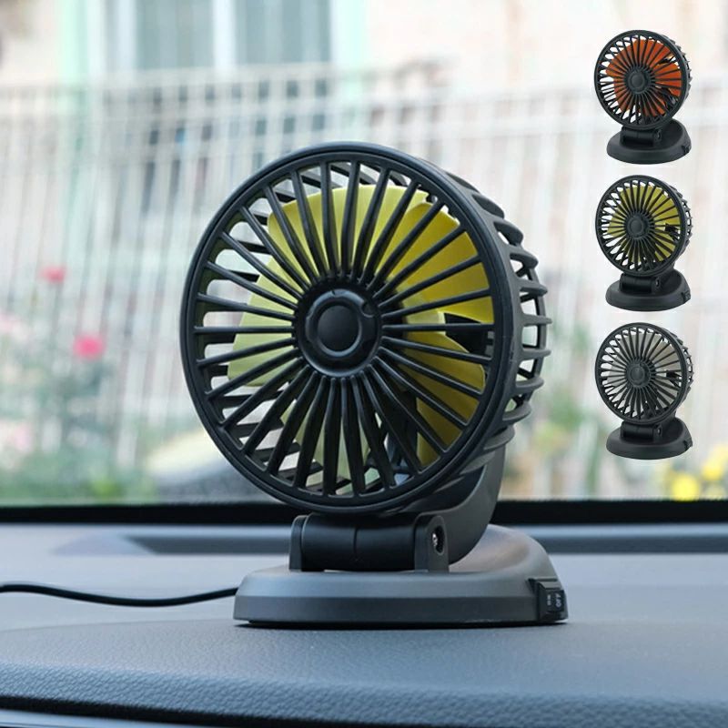 汎用 軽自動車 夏用 USB 夏の車内 車中泊 卓上 後部座席 おしゃれ トラック 静音 車載扇風機 扇風機 カー用品 ダッシュボード 小型 ミニ扇風機 車内用 暑さ対策グッズ 24V 熱中症対策 角度調整 送料無料 サーキュレーター 強力 DCモーター 車用ファン シガーソケット12V