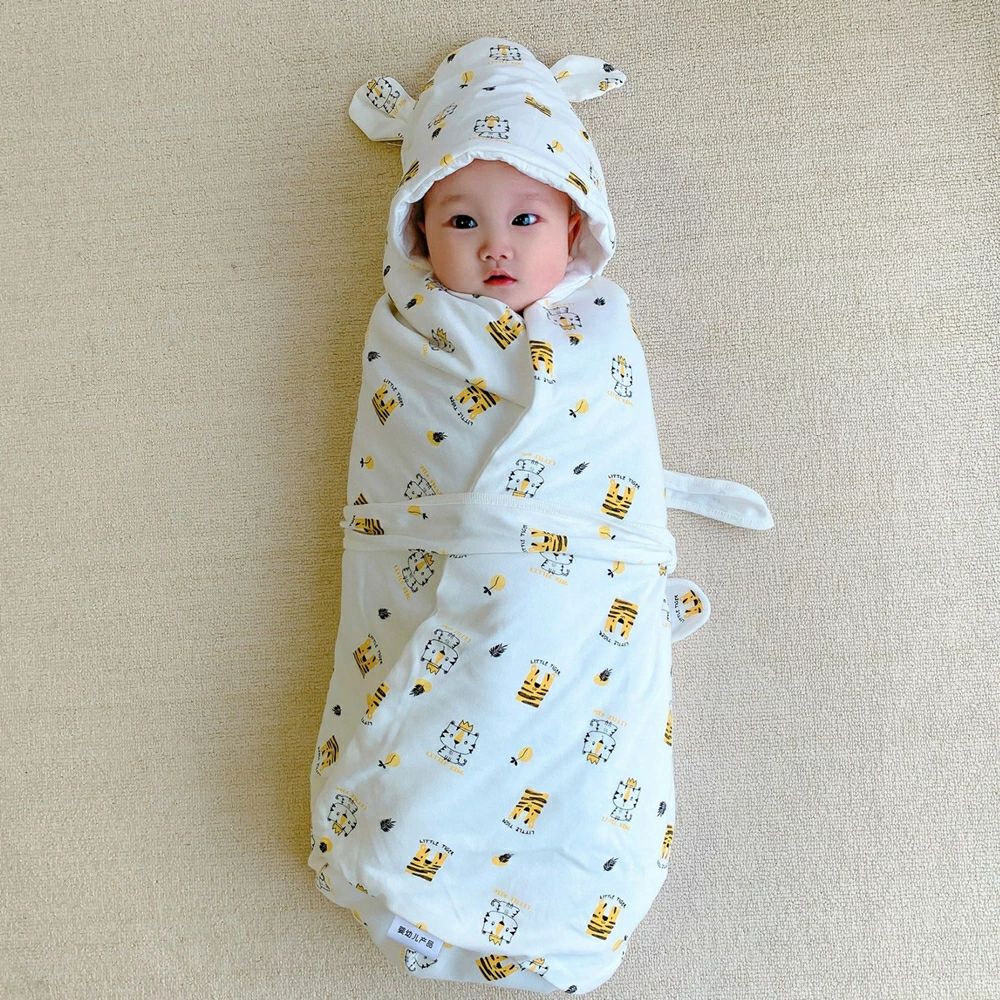 おくるみ布団 赤ちゃん かわいい ベビー 楽天海外通販 御包み オールシーズン ベビー寝袋 あったか 新生児用 中綿 抱っこ布団 暖かい 通気性 綿入れ 出産準備 帽子 フード付き おくるみ 表裏地綿100% ブランケット お出かけ 寝冷え防止 春秋用 出産祝い 保温 春夏用 防寒 2