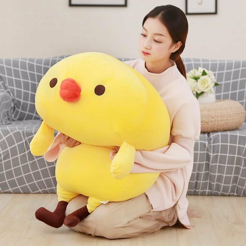 樂天商城 - 癒し 贈り物 おもちゃ 抱き枕 インテリア 子供 動物 恋人 ギフト 大きい もちもち 90cm 記念日 ひよこ クリスマス クッション 誕生日 添い寝クッション 鶏 ぬいぐるみ 抱きまくら 可愛い スーパー にわとり プレゼント 萌え萌え