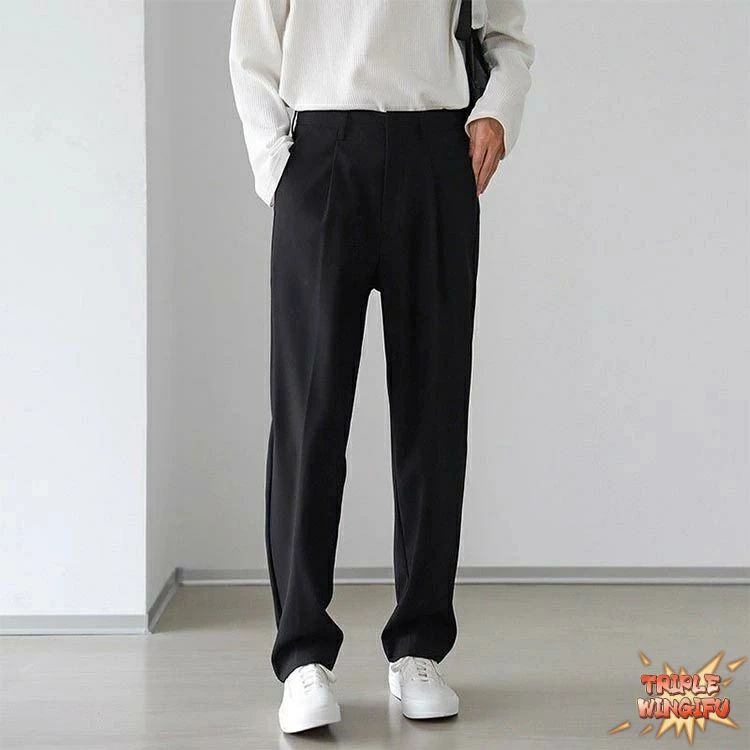 livemartの制服 通年 丸洗い 長ズボン 夏 スラックス 高校生 男子 学生服 学生服 軽量 黒 中学生 入学式 薄手 春 吸汗速乾 通学 ズボン 夏ズボン｜アングル2