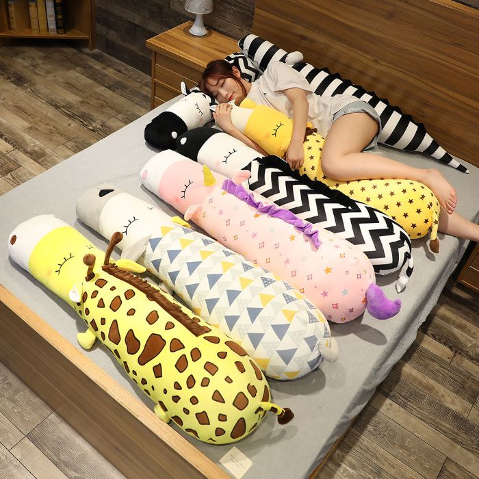 プレゼント クッション かわいい イヌ おもちゃ 誕生日 子供 ギフト クリスマス ぬいぐるみ シマウマ ウマ 【送料無料】アニマル 玩具 100cm キリン ゆるかわ 枕 ラッピング ライオン 子供 抱き枕 プレゼント 3