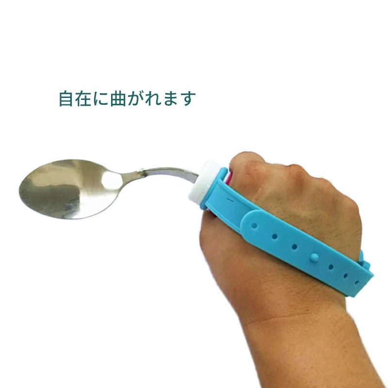 マヒ 麻痺 スプーン 介護用 介護 握力低下 食事補助 筋力低下 福祉 食器 食事介護 ...