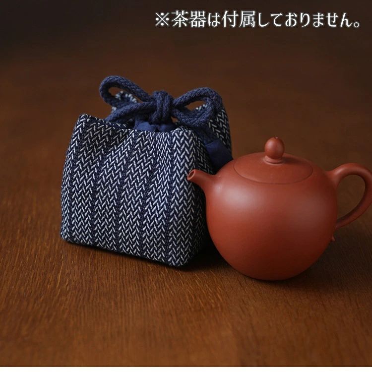 巾着袋 コップ袋 茶道具 持ち運び 急須 おしゃれ 中国茶器 茶器バッグ 和風 小物入...
