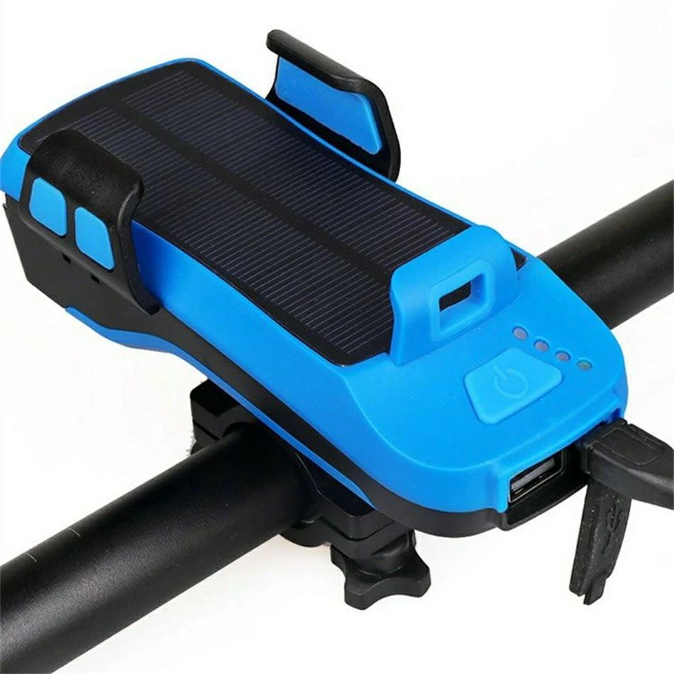 明るい ロードバイク スマホスタンド付き 自転車 USB充電 自転車ライト クロスバイ...