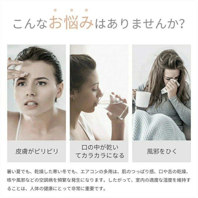 コードレス 卓上 上部給 充電式 手入れ不要 加湿器 除菌 静音 大容量 コンパクト 2...