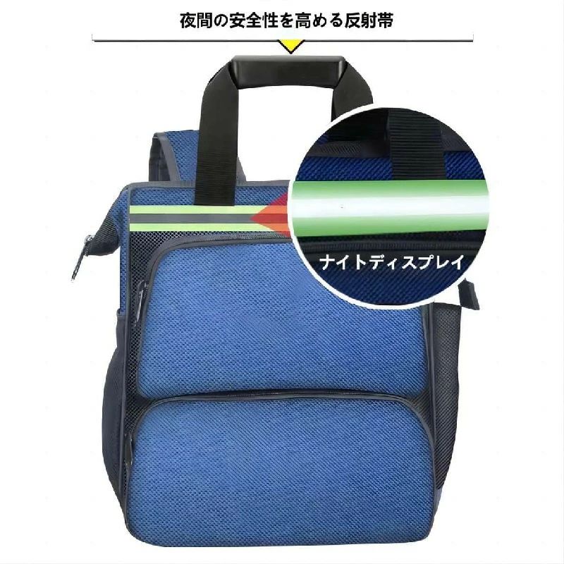 大型 大口収納 工具バッグ 多機能 大容量 道具袋 ツールボックス 作業バッグ ツールバッグ 大容量 工具袋 工具用リュック 工具用道具バック 工具箱 工具入れ ビニール袋 工具入れ 工具収納 防水 リュック 2