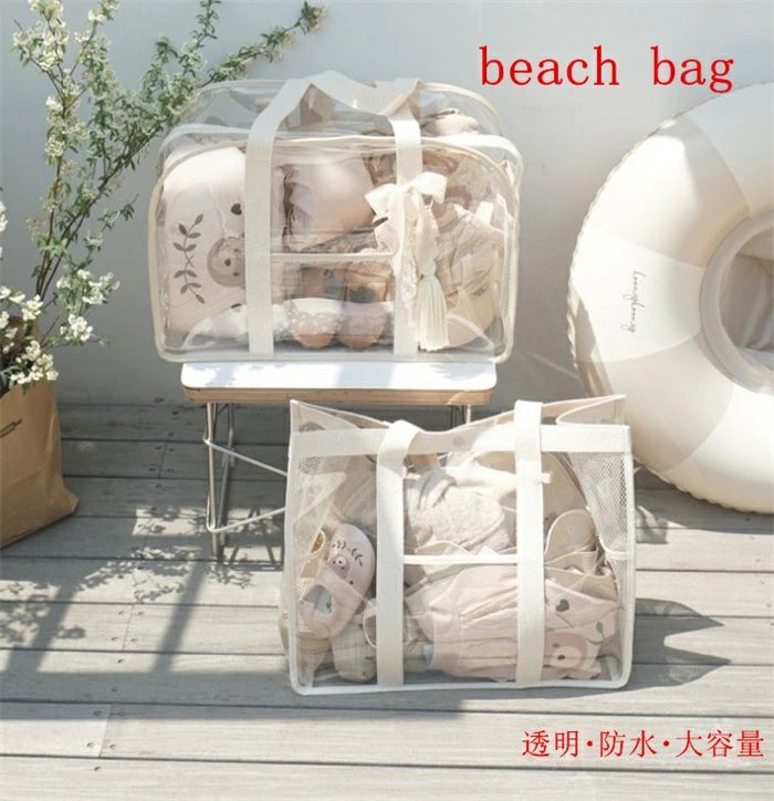 Handbag Type - 出張 水着入れ 海水浴 レディース プールバッグ ビニールバッグ トラベルバッグ 手提げ鞄 軽量 大人 洗面用具入れ多機能収納ポーチ 海外 水遊び 水陸両用 ガールズ 小物整理 便利 ガールズ子供用 スパバッグ スイミング肩がけバッグ 携帯便利 ビーチバッグ スイムバッグ