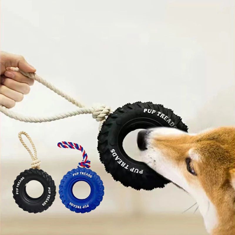 ストレス解消 水洗いOK 清潔 中型犬 丈夫 丈夫 おもちゃタイヤ ロープ 噛む 知育玩具 ペットおもちゃ 送料無料 耐久性 犬ロープおもちゃ 歯磨き 犬おもちゃ 猫 耐久 玩具 歯磨き 小型犬 犬