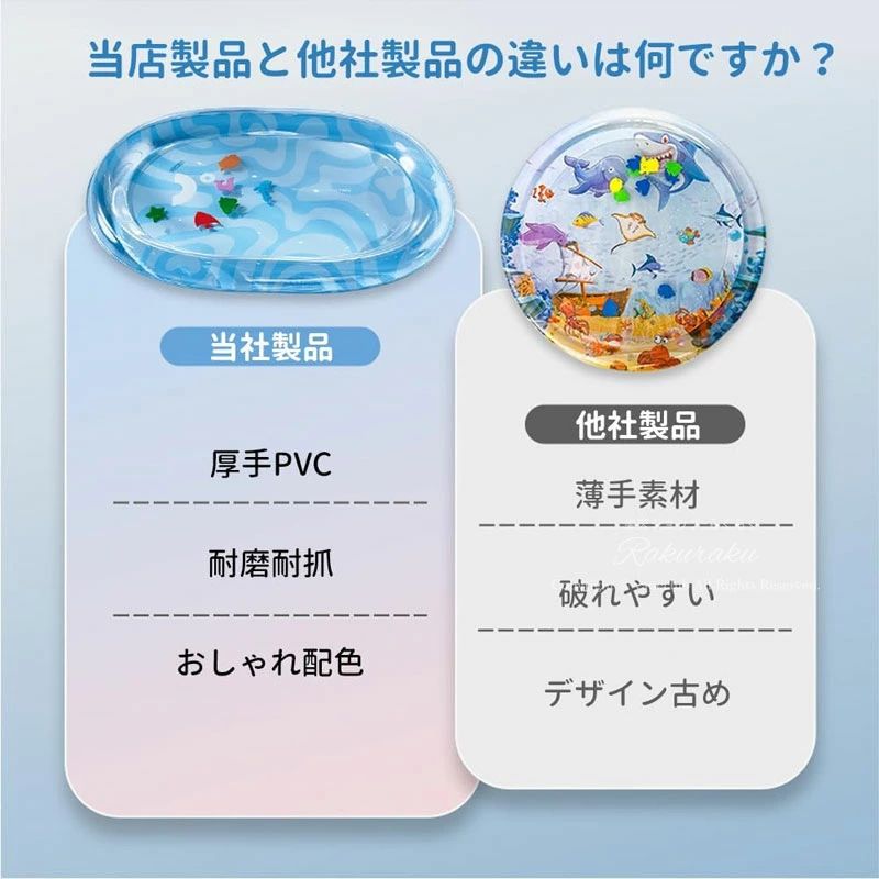 インタラクティブな水遊びマット 猫用ウォーターベッド 熱中症対策 ウォーター 猫 ...