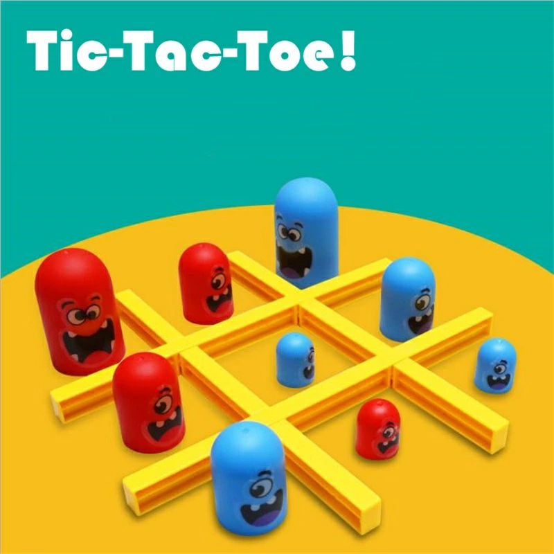 商品詳細 color="#333333">商品内容 Tic-Tac-Toe!卓上ゲーム color="#333333">素材 ビニル樹脂等 商品説明 bgcolor="#ffffff"> ★小さいお子様が安心してお遊びいただけるよう、安全な設計など良品質なつくりになっております。 ★ゴブレットゴブラーはクラシックなお子様の戦略ゲームになります。 *簡単なマルバツゲームですが、重ねることができる異なるサイズのピースを使い3次元のゲームにした新感覚のマルバツゲームです。 *このゲームで遊ぶことで、視覚認知能力、記憶力、問題解決能力、集中力や注意力などを養うことができます。 ★【ゲーム概略】 プレイ人数：2人　 対象年齢：5歳以上　 プレイ時間：約10分 サイズ width="294" bgcolor="#ffffff"> 写真通り color="#333333">カラー写真通り ご注意点 bgcolor="#ffffff">●至急ご利用頂く場合は事前にメールでご連絡お願いします。 ●写真と実際の商品の色は多少異なる場合がございます。 ●モデル写真に使用されているアクセサリー小物は別途記載が無い限り付属いたしません。 ●サイズ平置き採寸ですので若干の誤差が生じる場合がございます。 何かご不明な点、ご要望などございましたら、メールにてお気軽に問い合わせください。