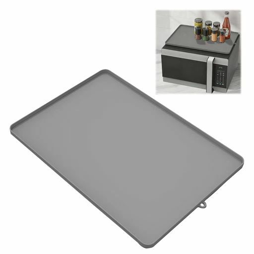 Sink Mats - 電子レンジマットシリコンマット耐熱230°C耐冷エアフライヤー用耐熱マットコーヒーメーカー用耐火マット滑り止め防水キッチンカウンター用調理台保護マット大判サイズ作業台台所マッ…