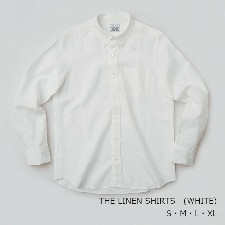 楽天住まいと暮らしのドアーズ中川政七商店　[THE]THE LINEN SHIRTSサイズS・M・L・XL[ お取り寄せ品 欠品の際はメールにてご案内させていただきます ]