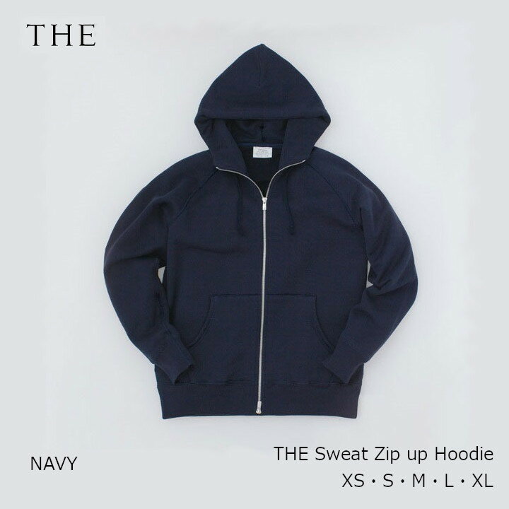 楽天住まいと暮らしのドアーズ中川政七商店　[THE]THE Sweat Zip up Hoodie NAVYサイズXS・S・M・L・XL[ お取り寄せ品 欠品の際はメールにてご案内させていただきます ]