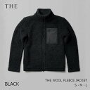 中川政七商店　[THE]THE WOOL FLEECE JACKET BLACKサイズS・M・L[ お取り寄せ品 欠品の際はメールにてご案内させていただきます ]