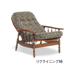 リクライニング時