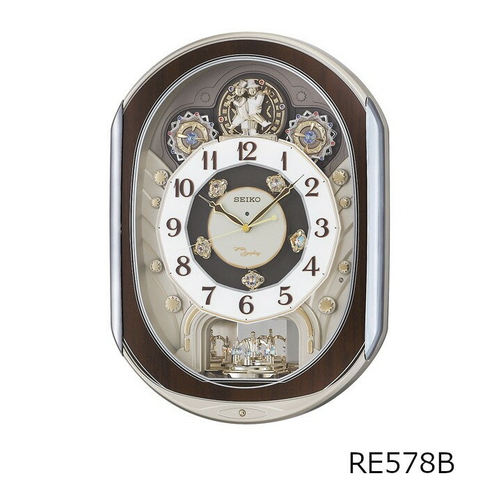 SEIKO（セイコー）毎正時のダイナミックなパフォーマンスが魅力シックなブラウンを基調としたカラーリ..