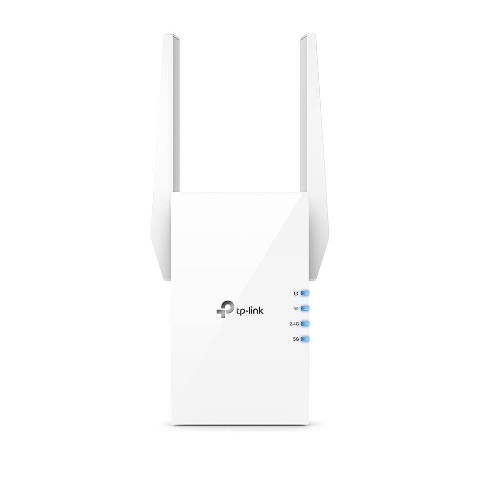 TP-Link WIFI 中継器 WiFi6 無線LAN 1201Mbps (5GHz) + 574Mbps (2.4GHz) 11ax APモード ギガ有線LANポート RE605X/A
