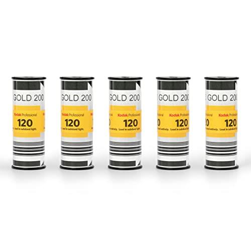 Kodak カラーネガティブフィルム GOLD 200 120 5本パック 1075597