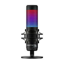 HyperX QuadCast S スタンドアロンマイク RGBライティング ストリーマー/コンテンツクリエーター/ゲーマー向け/PC,PS4使用可能 HMIQ...
