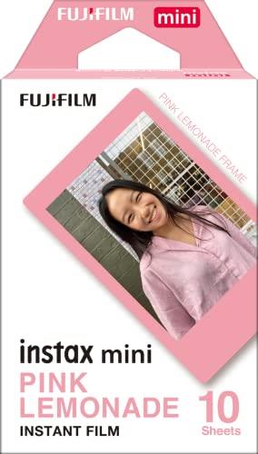 FUJIFILM インスタントカメラ チェキ用フィルム 10枚入 ソリッドカラー ピンクレモネード INSTAX MINI PINK LEMONADE WW 1