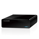 エレコム 外付けハードディスク 4TB USB3.2(Gen1) テレビ録画/パソコン対応 静音ファンレス設計 ELD-FTV040UBK(2)