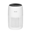 【節電対策】Levoit (レボイト) 空気清浄機 12畳 小型 脱臭 卓上 軽量 カビ取り 集じん ペット 花粉 hepa フィルター 静音 ミニ アロマ対応 Core Mini ホワイト