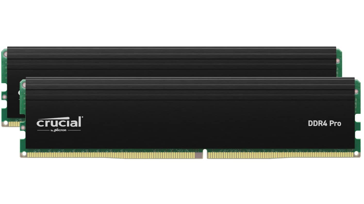 CrucialPRO (マイクロン製) デスクトップ用メモリ 32GBX2枚 DDR4-3200 CP2K32G4DFRA32A