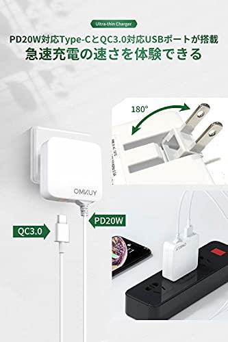 アドテック レッド 65W 2ポート コンパクト PD充電器 【USB-Cx2】【PD3.0/GaN/PPS 3.3V-11V対応】ノートパソコン iPhone Android Xperia Switch APD-V065C2-RD