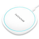 NANAMI ワイヤレス充電器 Qi認証 最大15W出力 USB Type-C ポート iPhone 16/15/14/13/12シリーズ/SE第2世代/11Pro(Max)/XR/X/8 AirPods 4/Pro(第二世代)/3 Galaxy S24/S23/S22/S21(Ultra)/S20 Xperia 1//など各機種対応 超薄型 置くだけ充電器 ハロウィン 秋のギフト