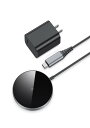 【最新熱対応技術搭載】NANAMI マグネット式 ワイヤレス充電器 (20W出力のUSB-Cアダプター付属) - N52磁石採用 超薄型 MagSafe 充電器 iPhone 16/15/14/13/12 全シリーズ AirPods 4/Pro(第二世代)/ 第三世代 くっつく充電 マグセーフ充電器 スマホケース対応 新生活アイテム