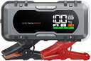 6000Aピーク電流 PD 65W急速充電 12V車用エンジンスターター 27000mAh大容量 全種類のガソリン車/12.0L車対応 600ルーメン非常灯 10種保護付きバッテリー PSE認証済