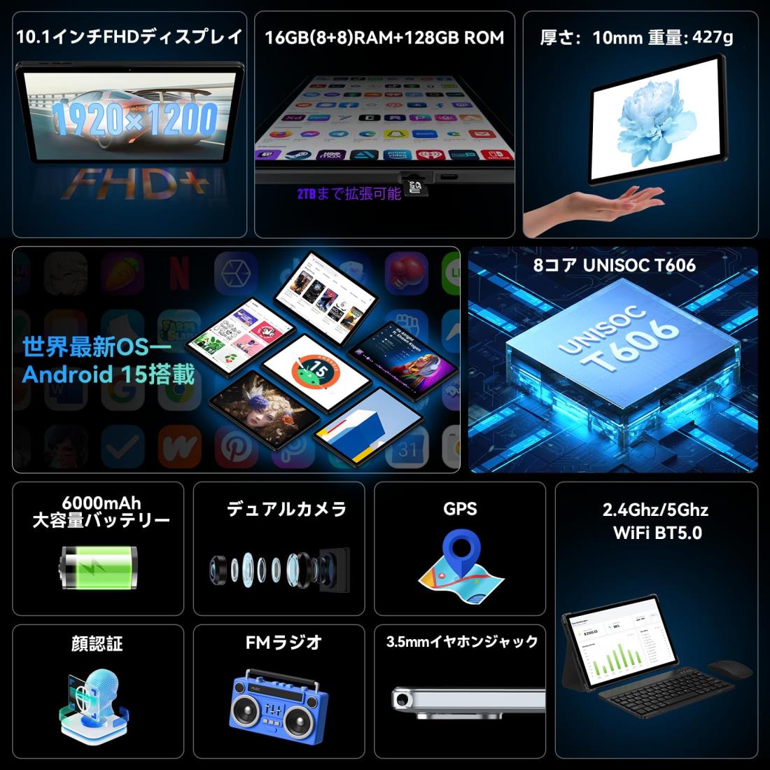 タブレットPC Microsoft / マイクロソフト Surface Pro 9 S8G-00043 [サファイア] 【キャンセル不可・北海道沖縄離島配送不可】 0057-4549576199900-ds
