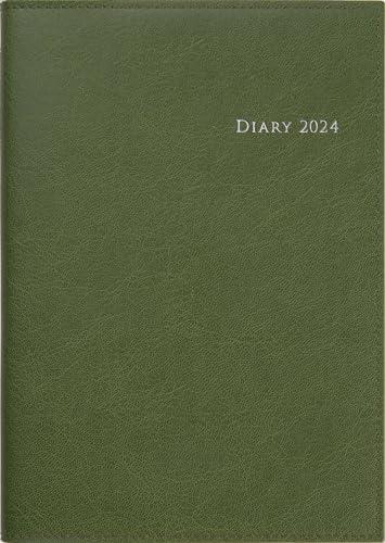 高橋 手帳 2024年 4月始まり A5 ウィークリー デスクダイアリー カジュアル 6 モスグリーン No.966
