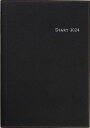 高橋 手帳 2024年 4月始まり A5 ウィークリー デスクダイアリー カジュアル 1 黒 No.961