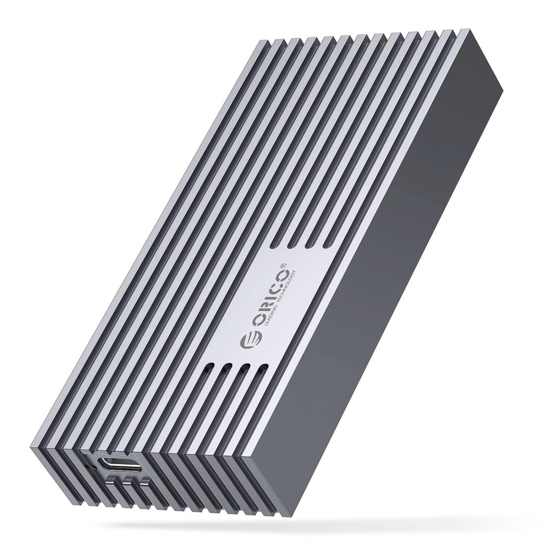 ORICO 40Gbps超高速 M.2 SSD 外付けケース 2280 NVMe SSD ケース PClE M-Key(B+M Key) に適用, Thunderbolt 4/3 USB 4.0/3.2/3.1/3.0/Type C互換性あり 外付ハードディスクケース M234C3-U4