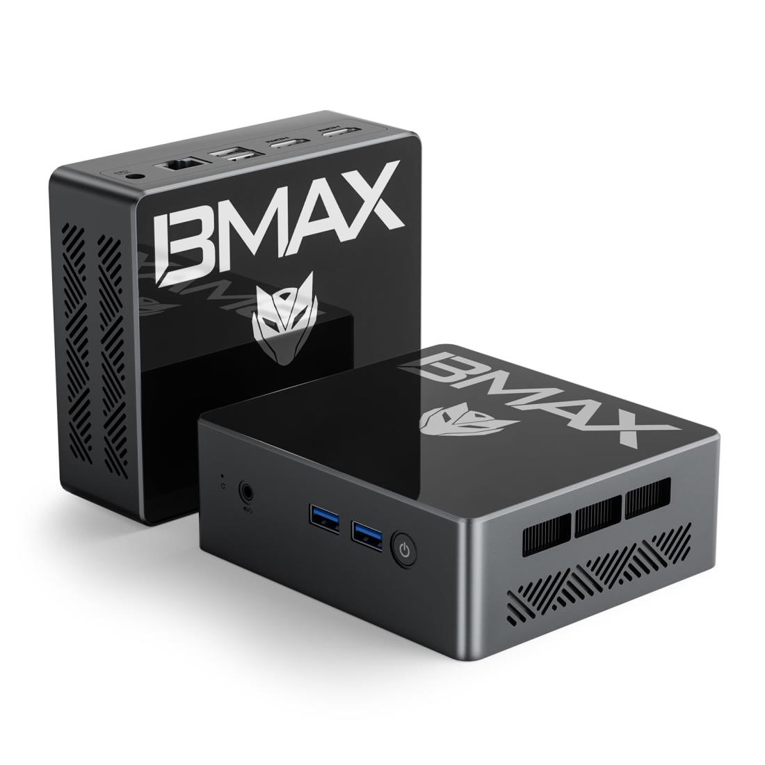 【N150より速い】ミニpc 最新第12世代 Intel N97 BMAX mini pc 16GB DDR4 512GB SSD Windows11 Pro/Linux 4コア/4スレッド 最大周波数3.60GHz TDP 12W 静音性 豊富なポート HDMI*2/USB*4/WIFI5/BT4.2 省電力 4K 60Hz 小型PC