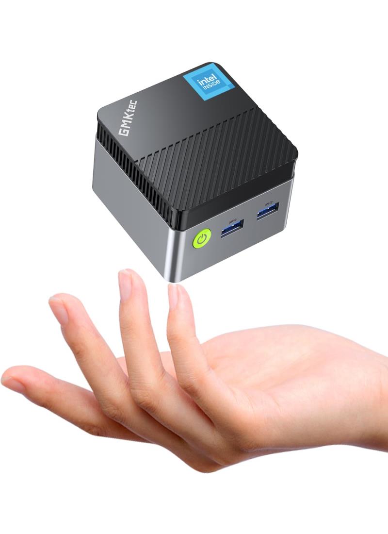 GMKtec ミニpc 【N150より速い】第12世代インテルAlder Lake-N97 mini pc Windows11 Pro LPDDR5 12GB+512GB SSD 4コア/4スレッド 最大周波数3.6GHz WIFI5/BT4.2 TDP 12W 小型 M.2 2242 ミニパソコン 有線LANポート付き 静音性