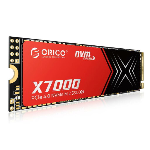 ORICO X7000 2TB 内蔵SSD - PCIe Gen4x4 M.2 NVMe 2280 ゲーム専用SSD 読取速度 7400MB/s 書込速度 6500MB/s 高耐久 3D QLC NAND搭載 PS5動作確認済み 銅製の高級ヒートシンク採用 ORICO X7000 2TB 内蔵SSD - PCIe Gen4x4 M.2 NVMe 2280 ゲーム専用SSD 読取速度 7400MB/s 書込速度 6500MB/s 高耐久 3D QLC NAND搭載 PS5動作確認済み 銅製の高級ヒートシンク採用