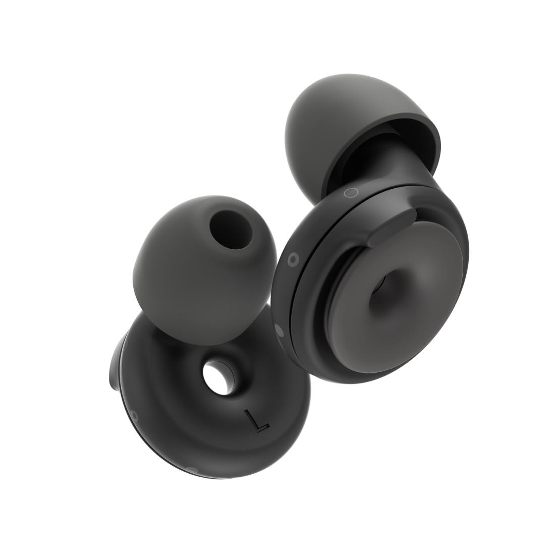 Loop Switch耳栓 – 3-in-1ノイズリダクション耳栓 | 集中、移動、音楽、イベント、集会、育児、騒音過敏に適した再利用可能な聴覚保護具 | フィット感を調整可能のサムネイル