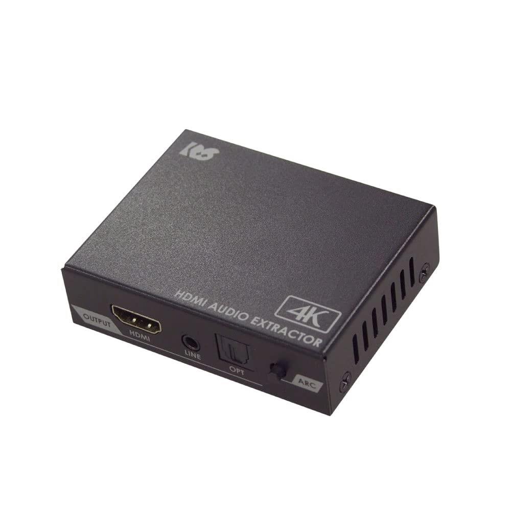HDMI 音声分離器 4K 60Hz PS5 ARC 光デジタル アストロ ミックスアンプ で動作確認済み HDMI 音声分離 オーディオ 分離器 光デジタル RS-HD2HDA2-4K