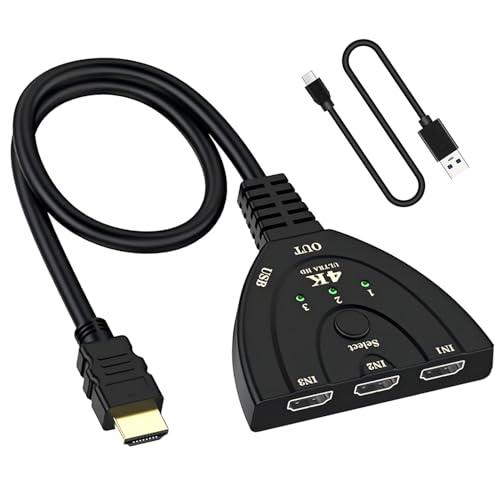 Chayoo HDMI 切り替え器 3入力1出力 分